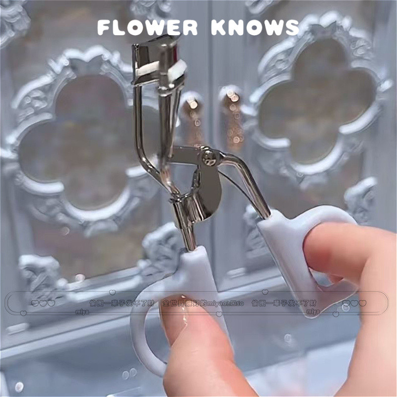FLOWER KNOWS ที่ดัดขนตา ผีเสื้อ คลาวด์ ไหล่ ที่ดัดขนตา หยิก ธรรมชาติ ติดทนนาน จัดแต่งทรงผม
