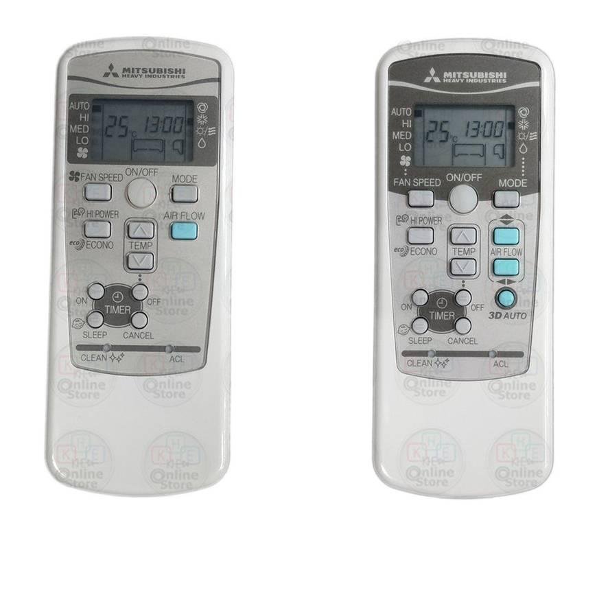 100% Mitsubishi Heavy Industries Air Con รีโมทคอนโทรล RKX502A007B/RKX502A007