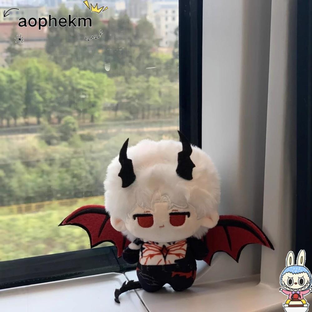 AOPHEKM Love and Deepspace Doll, Devils Wings Anime Sylus Demon Doll, รูปการ์ตูน 10 ซม.จี้ตุ๊กตาของเ