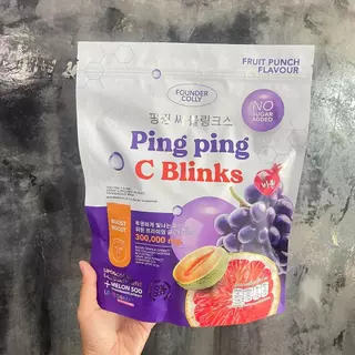 น้ำชงกลูต้า ปิ๊ง ปิ๊ง ซี บริ๊งค์ Ping Ping C Blinks ฟาวเดอร์คอลลี่ C Blinks Founder Colly
