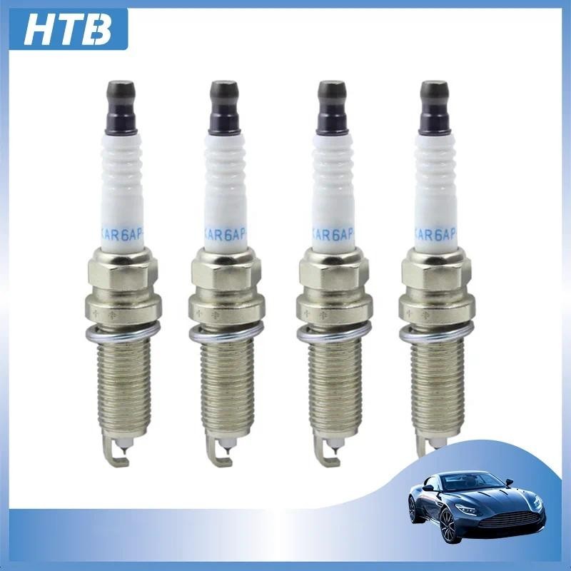 4PCS 22401-ED815 LZKAR6AP11 หัวเทียนอิริเดียมสําหรับ Nissan RENAULT CLIO MEGANE SCENIC LAGUNE GRAND 