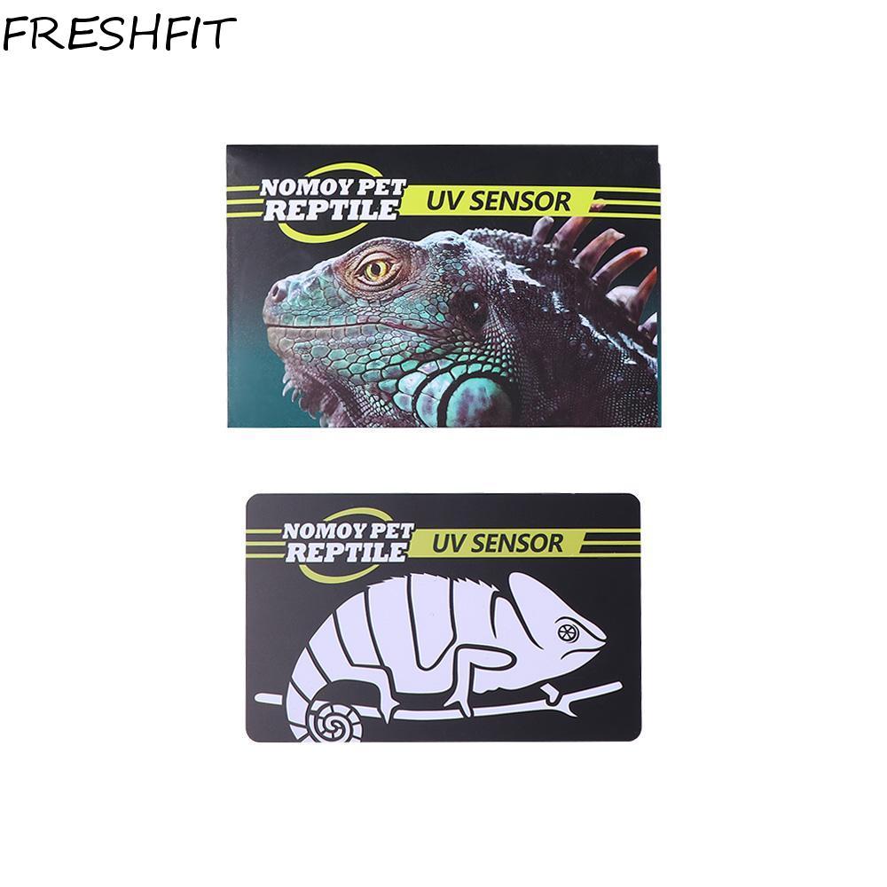 การ์ดทดสอบ FRESHFIT UVB แบบพกพา 2023 10 วินาที PVC ทนทานโคมไฟ Life Tester Meter