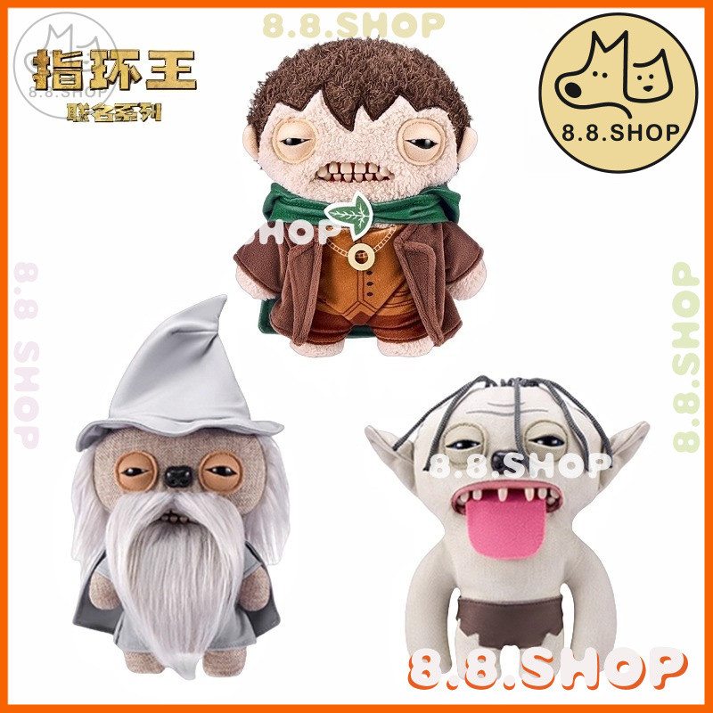 ✨8.8 ร้าน✨[ของแท้] FUGGLER แหวนมอนสเตอร์ฟันน่ารัก King Series ตุ๊กตาผ้ากํามะหยี่น่ารักน่าเกลียด✨✨