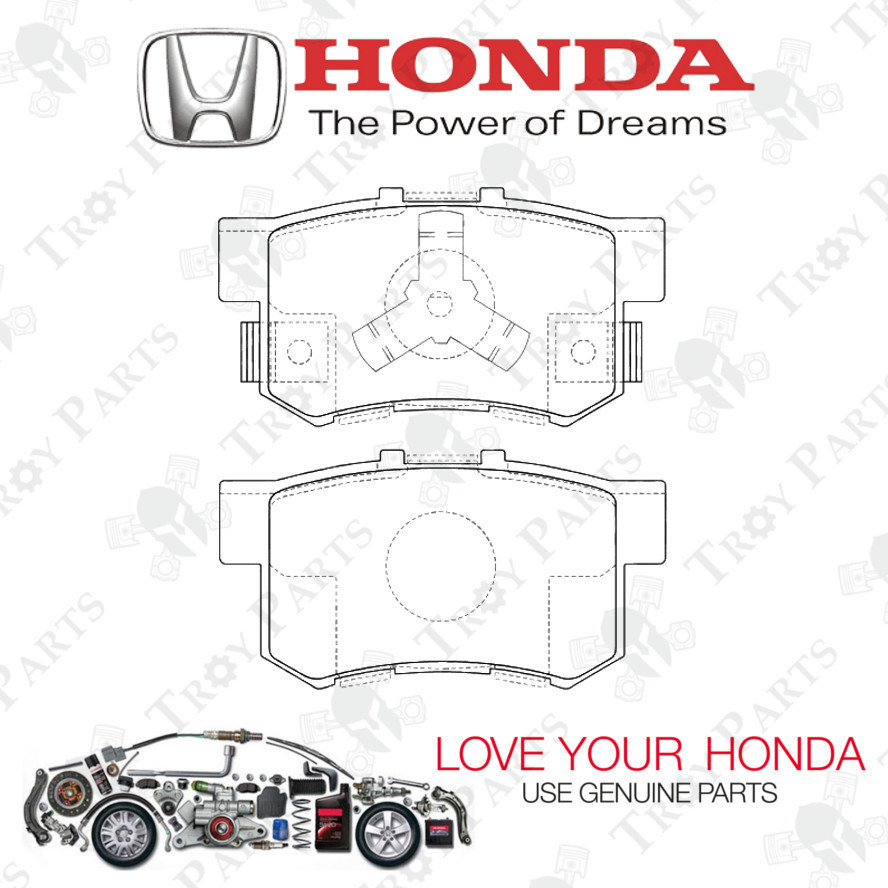 Honda ผ้าเบรคหลัง 43022-S9A-010 สําหรับ Honda CRV CR-V S9A SWA TOA T0A