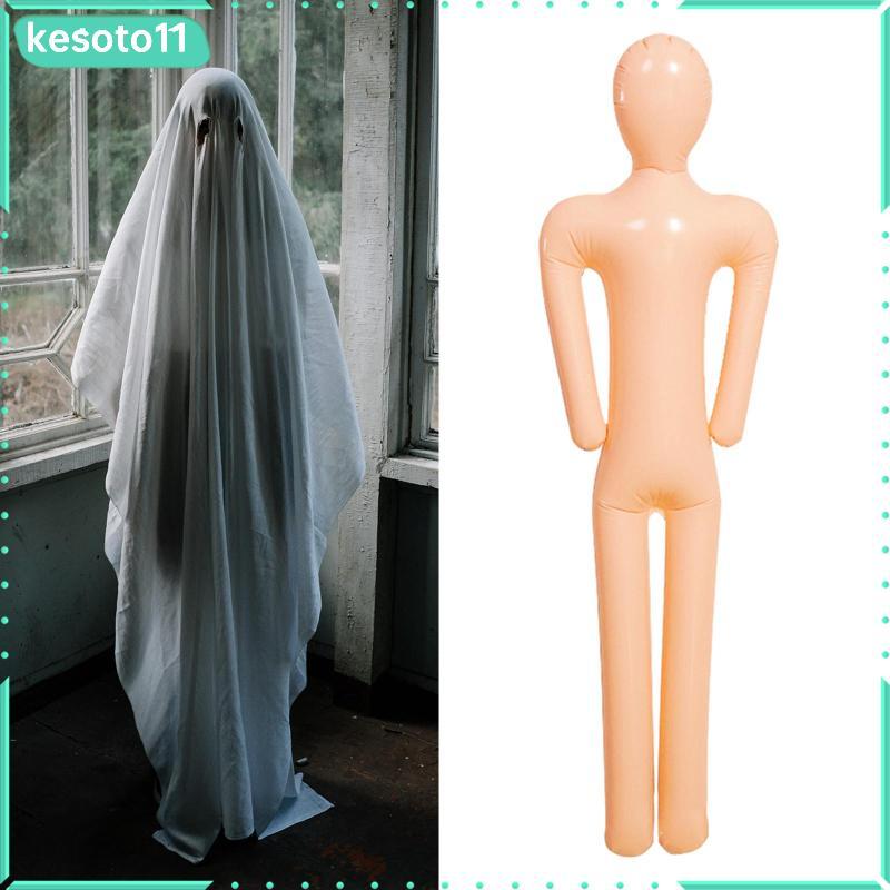 [kesoto11] Inflatable Mannequin คอสเพลย์ 4.9ft ฮาโลวีนเครื่องแต่งกาย Prop Inflatable DIY ตกแต่งฮาโลว