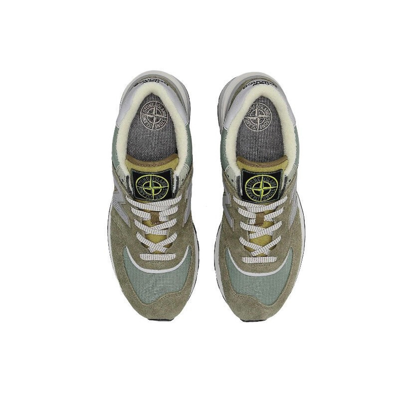 STONE ISLAND x New Balance NB 574 Joint Grey Brown Low Tube U574LGST 6G28