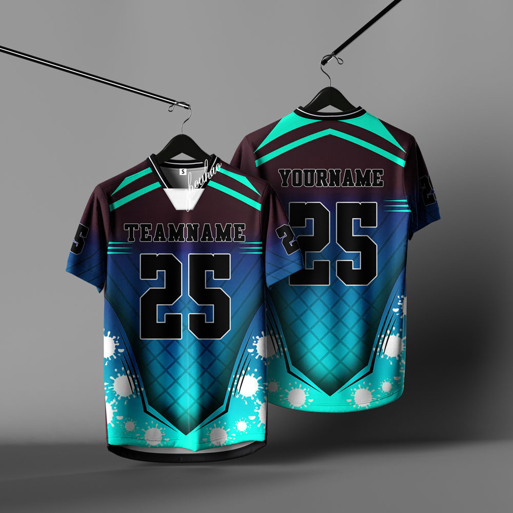 เสื้อ NFL Edition Retro Collar Full Sublimation Microfiber สำหรับทุกเพศ ปี 2025