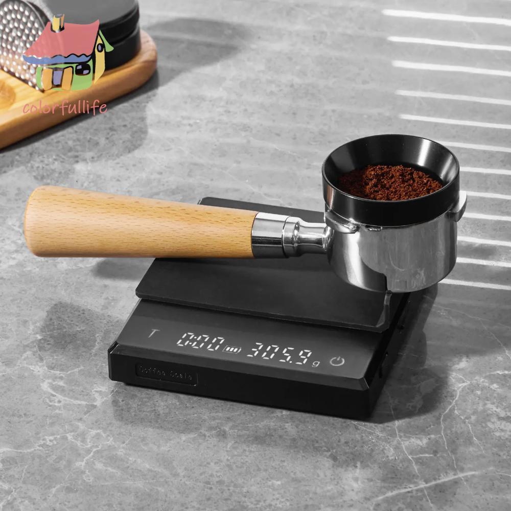 เครื่องชั่งกาแฟขนาดเล็ก W/Timer Electronic Precision Scale 2kg/0.1g เครื่องชั่งอัจฉริยะ พร้อม Timer เครื่องมือวัดอบ [colorfullife.th]