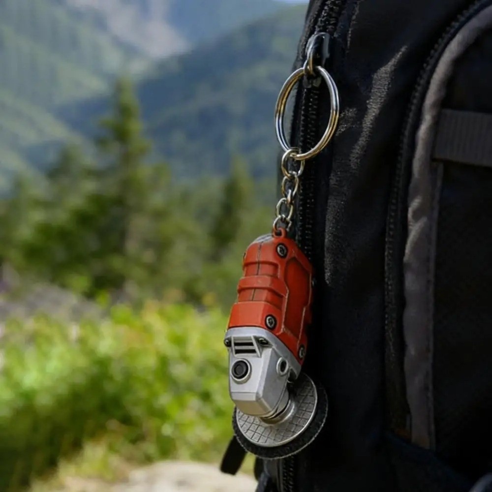 ทามาโย มินิเครื่องบดพวงกุญแจ,จี้รูปร่างเสน่ห์อุปกรณ์เสริมเครื่องมือบดที่สมจริง,ของขวัญออกแบบที่สมจริงกระเป๋าเป้สะพายหลังอุปกรณ์เสริม เล็กน้อย เครื่องขัด พวงกุญแจฮาร์ดแวร์ผู้ - รูปที่ 5