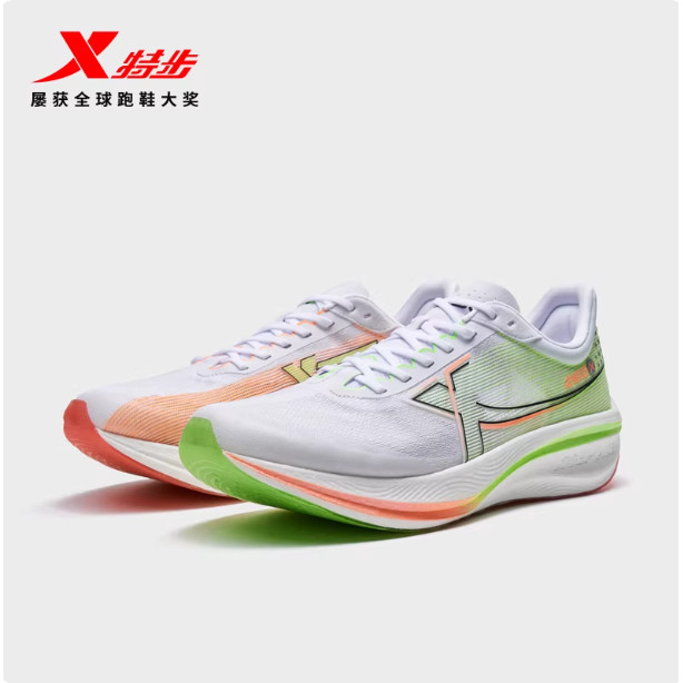 XTEP/TEP 260X Racing Carbon Board รองเท้าวิ่งรองเท้าผู้ชาย Marathon Professional รองเท้าวิ่ง Breatha