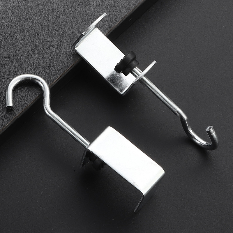 TPตะขอแขวนกระเป๋าเป้สำหรับนักเรียน ตะขอแขวนขอบโต๊ะทำงาน ตะขออเนกประสงค์ - รูปที่ 2