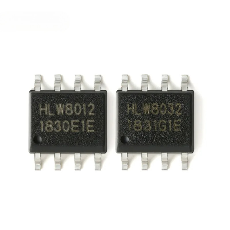 HLW8012 HLW8032 SOP-8 เครื่องวัดพลังงานไฟฟ้าที่มีความแม่นยําสูงเฟสเดียว IC/มิเตอร์ไฟฟ้าชิป IC Contro