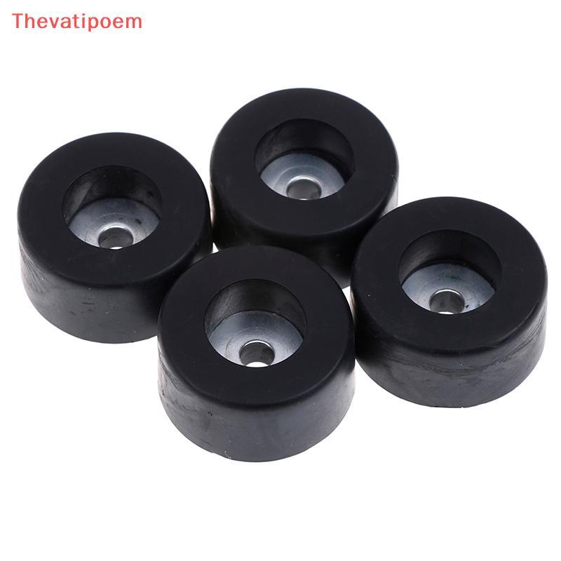 [Thevatipoem] ลําโพง 4 ชิ้นกันกระแทกแผ่นเท้าเบาะยางเท้า damper Pad ฐาน 38 มม.x 19 มม.ร้อน