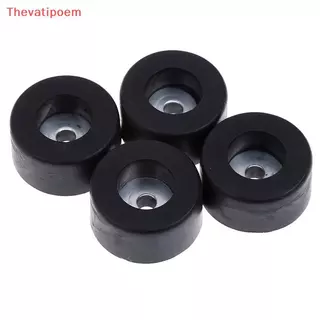 [Thevatipoem] ลําโพง 4 ชิ้นกันกระแทกแผ่นเท้าเบาะยางเท้า damper Pad ฐาน 38 มม.x 19 มม.ร้อน
