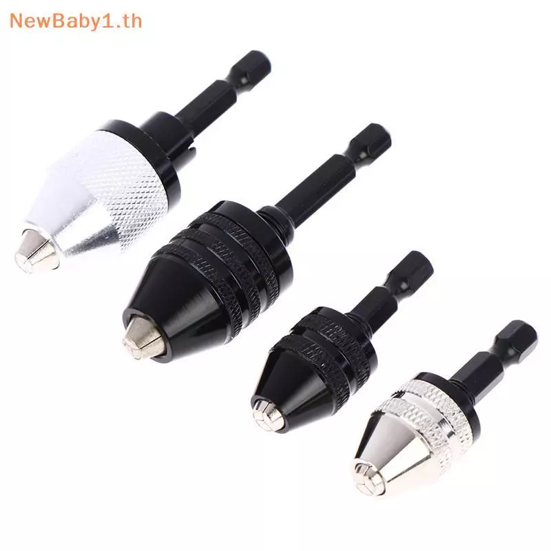 BABYONE 1/4 Hex Shank Keyless เจาะ Chuck Quick เปลี่ยนอะแดปเตอร์แปลงเจาะอะแดปเตอร์ TH