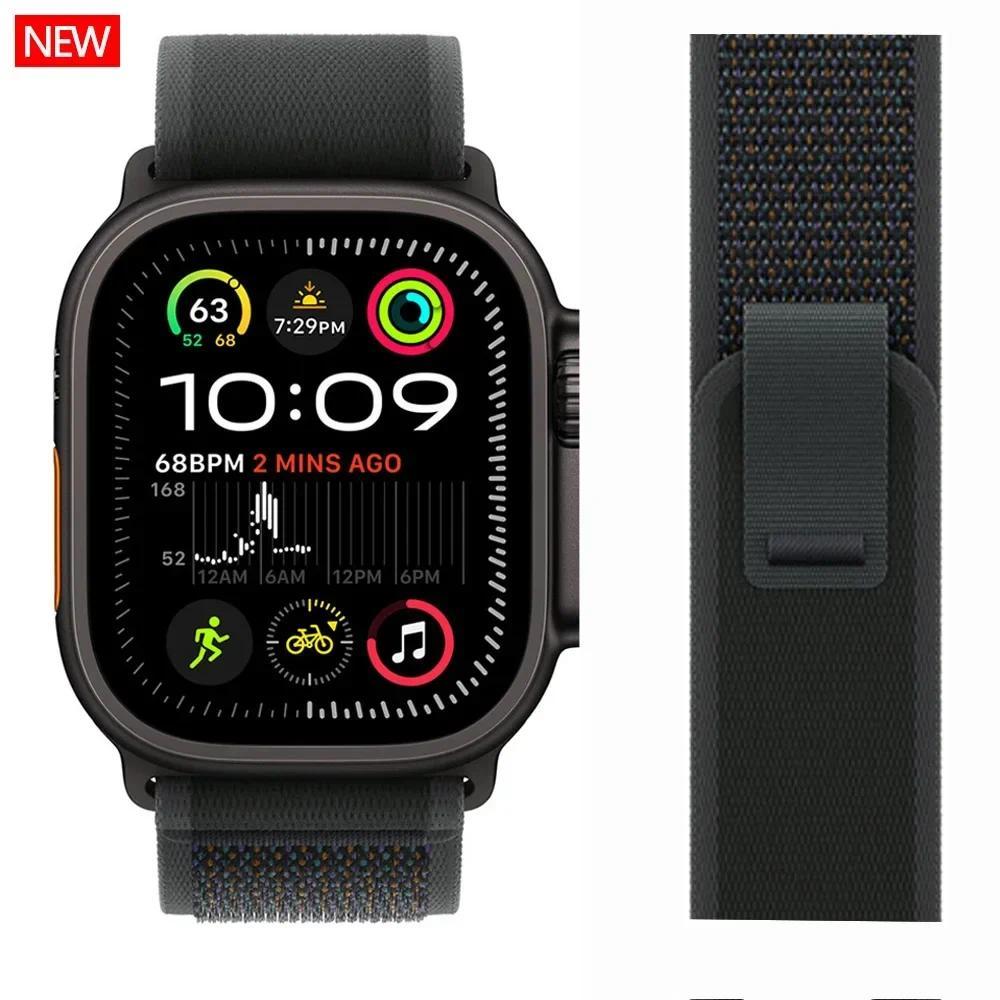 trail loop For watch ultra 2 Band 49mm 44mm 40mm 45mm 41mm 42mm 38 correa bracelet series 7 6 se 8 9 10 46mm straps