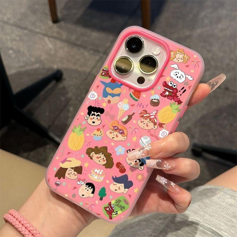 💖Snap&Co💖ใช้ได้กับ iPhone17pro 16 15/14PLUS ลวดลายประณีต 13 12 14pro 11 15ProMax 14 7/8Plus XS XRเคสโทรศัพท์กันกระแทก