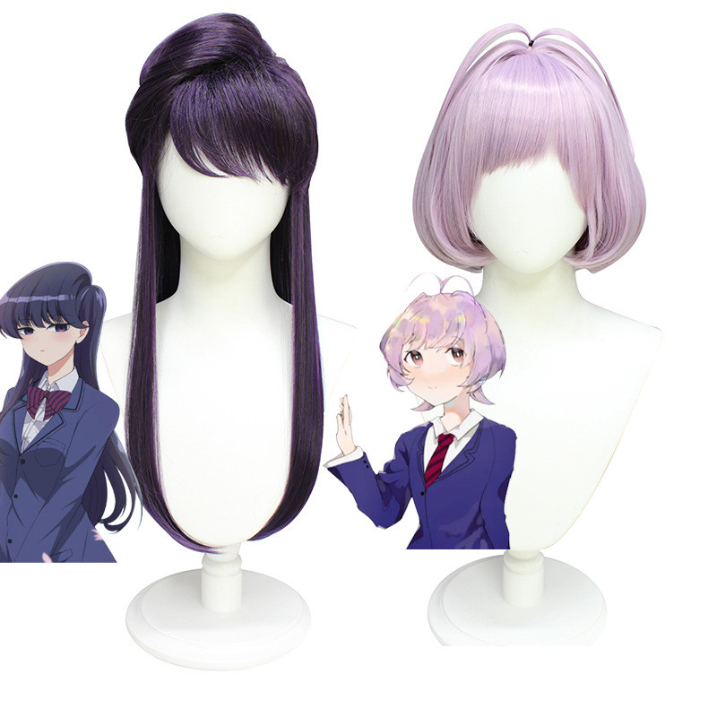 Komi-san วิกผมคอสเพลย์สำหรับ Komi Shoko และ Natsumi Nagana พร้อมความสง่างาม