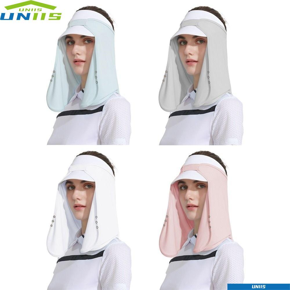 หมวกปีกกว้างพร้อมคอบำบัด UV แบบ	UPF50+ ปกป้องผิวในฤดูร้อน