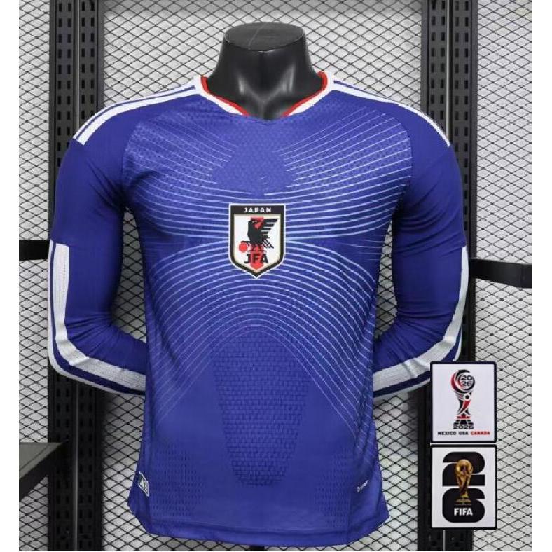 เสื้อกีฬาทีมชาติญี่ปุ่น.Player Version26/27 สำหรับผู้ชาย ขนาด S-2XL