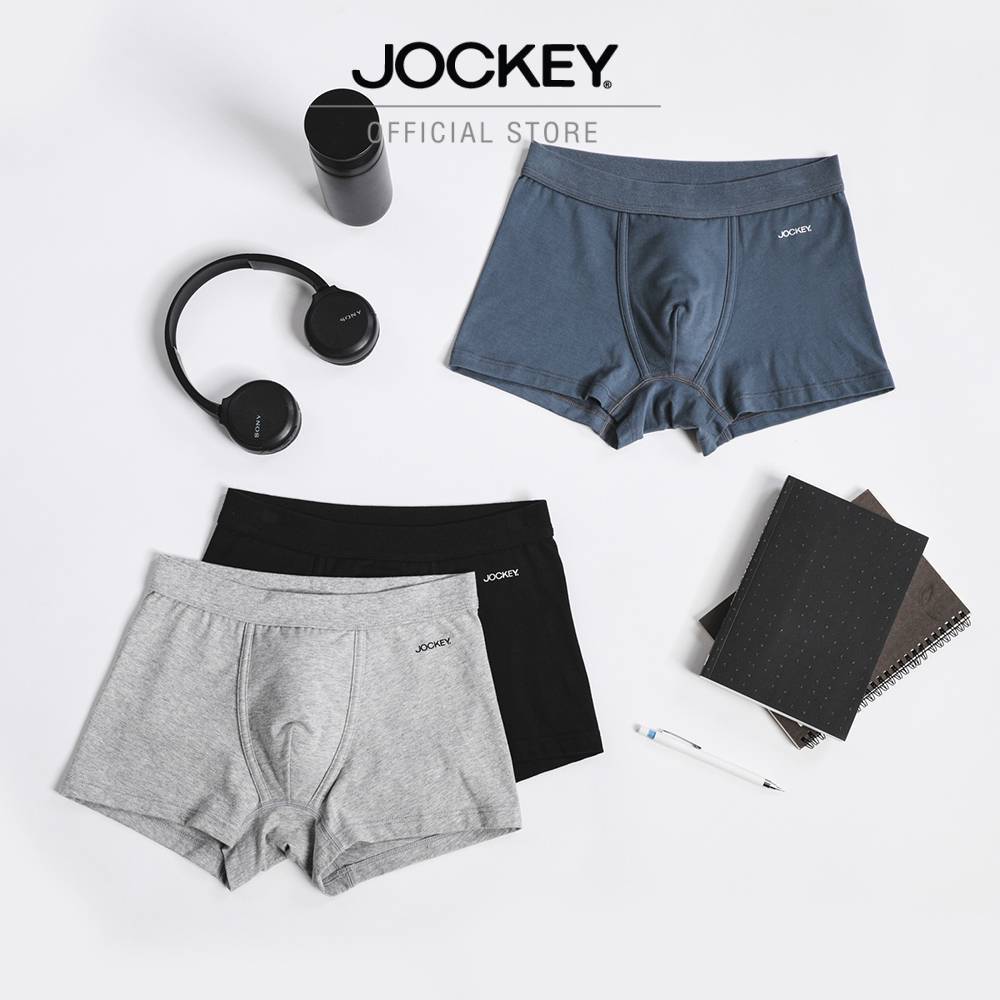 JOCKEY UNDERWEAR กางเกงในชาย รุ่น Essential Collection TRUNKS  KU JKBOBAF01
