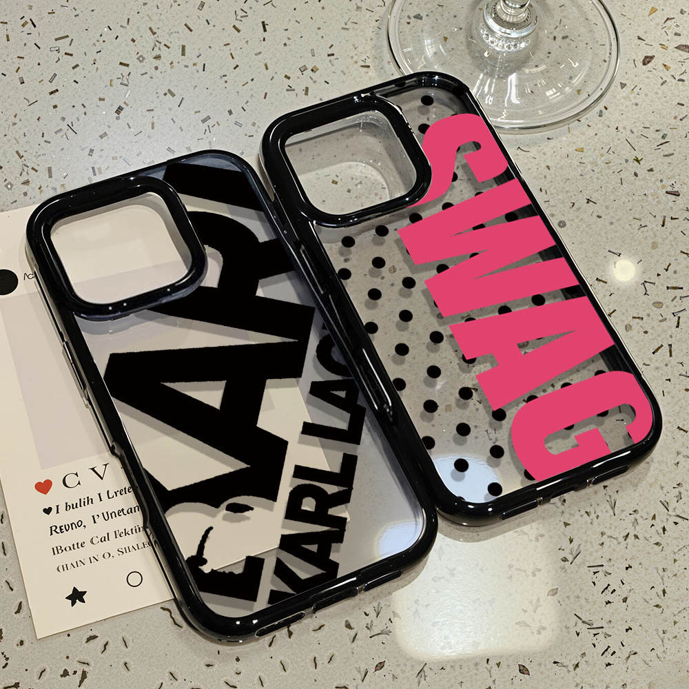 เคสมือถือ For iPhone 13 11 15 16 Pro Max Case iPhone 11 12 14 17 Pro Max 13 14 Pro 15 Pro 17 Air การ์ตูนอะคริลิก 2 in 1