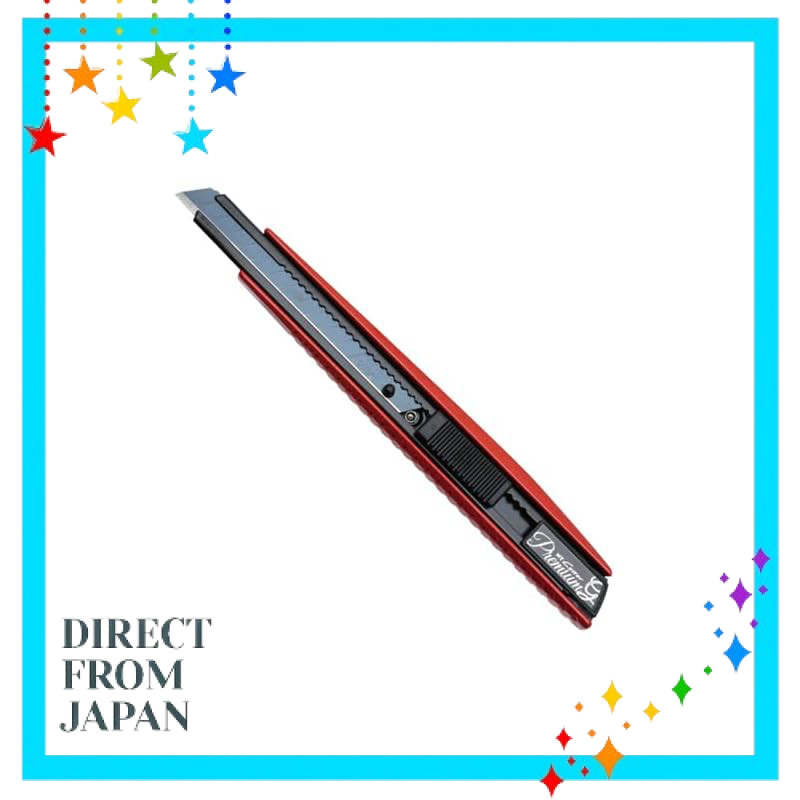 NT Cutter NT Cutter Professional Cutter Metal Body Type A Black Blade Auto-Lock Made in Japan Specia