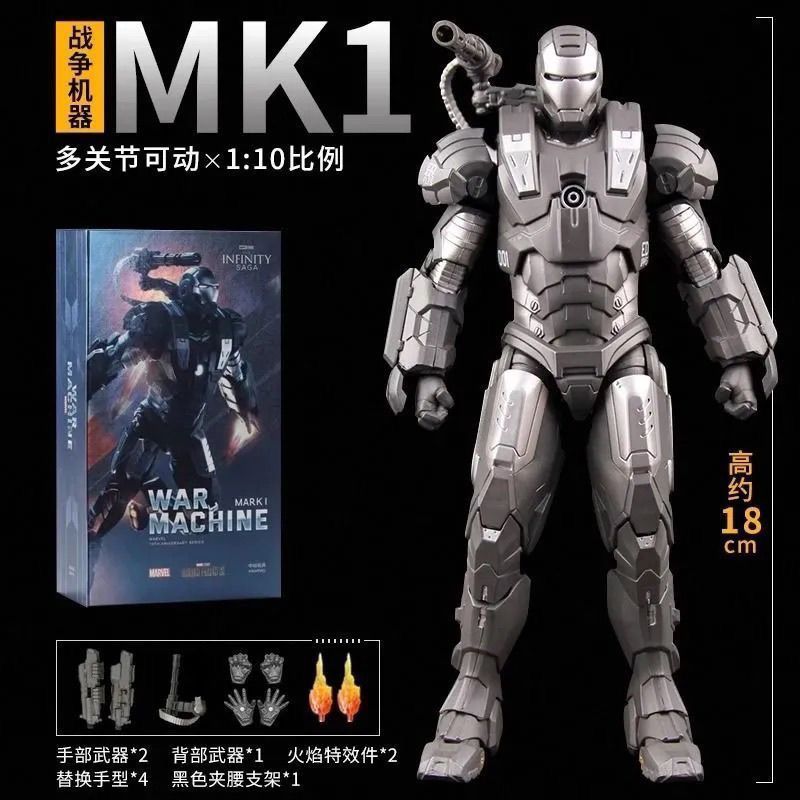 Taiyuan City Shop Awakening Department Store Co., Ltd. War Machine Anime Marvel Avengers mk1 Model P