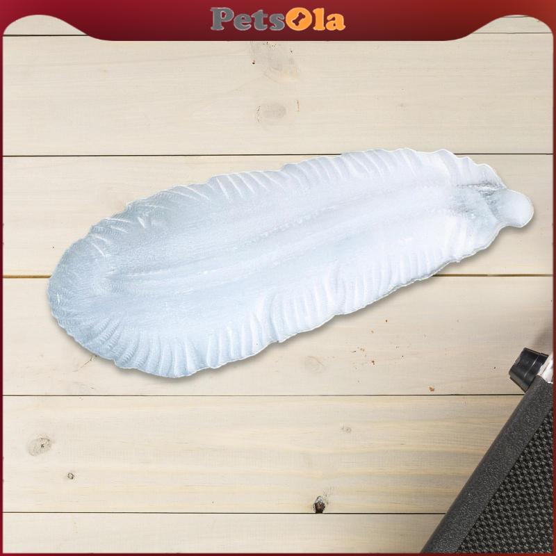 [PETSOLA] ชามหิน Selens, แกะสลักด้วยมือ, ตกแต่งบ้าน, แผ่น Selensite, , ถาด Selens สําหรับตกแต่งบ้าน