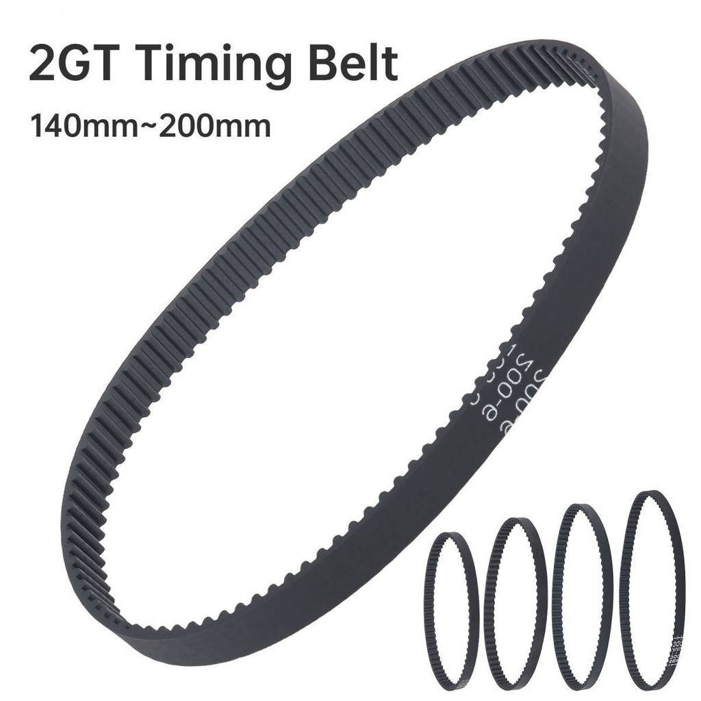 2GT Timing Belt ความกว้าง 6 มม. ปิดห่วงยางเข็มขัด 3D เครื่องพิมพ์ Timing Belt, GT2 Timing Belt