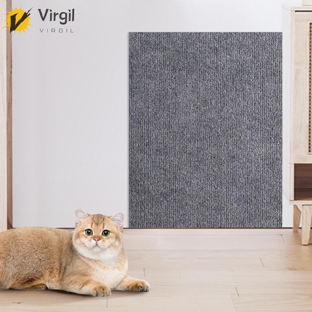 Cat Scratching Mat Self-Adhesive Cat Scratching Post พรม Trimmable Cat Scratching พรมโซฟาป้องกัน Art