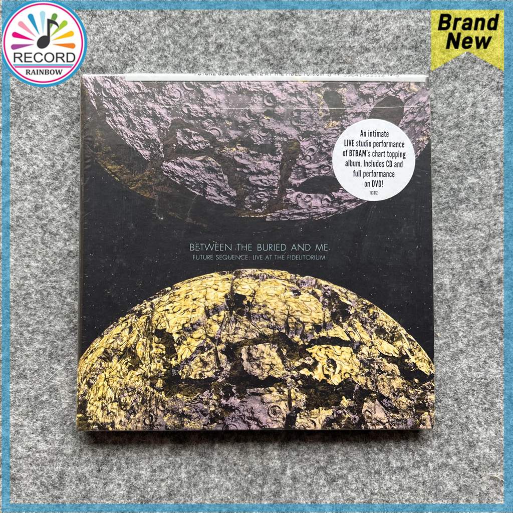 Between The Buried And Me FUTURE SEQUENCE: LIVE at the FIDELITORIUM Original CD+DVD Album [Sealed] B