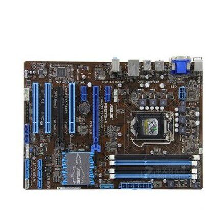 Asus/Asus P8B75-V B75 Deluxe กระดานใหญ่ LGA1155 SATA3 USB3 รองรับ i3 i5 i7