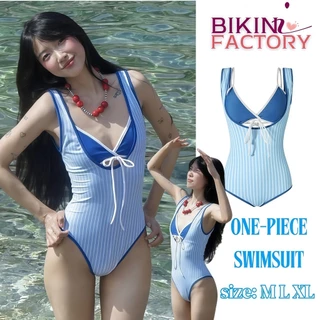 🌊ส่งไวจากไทย BIKINI FACTORY ชุดว่ายน้ำวันพีช มีบราฟองน้ำ ร้านไทย ส่งไว 👙 มีไซส์ M L XL 2XL 3XL Y761