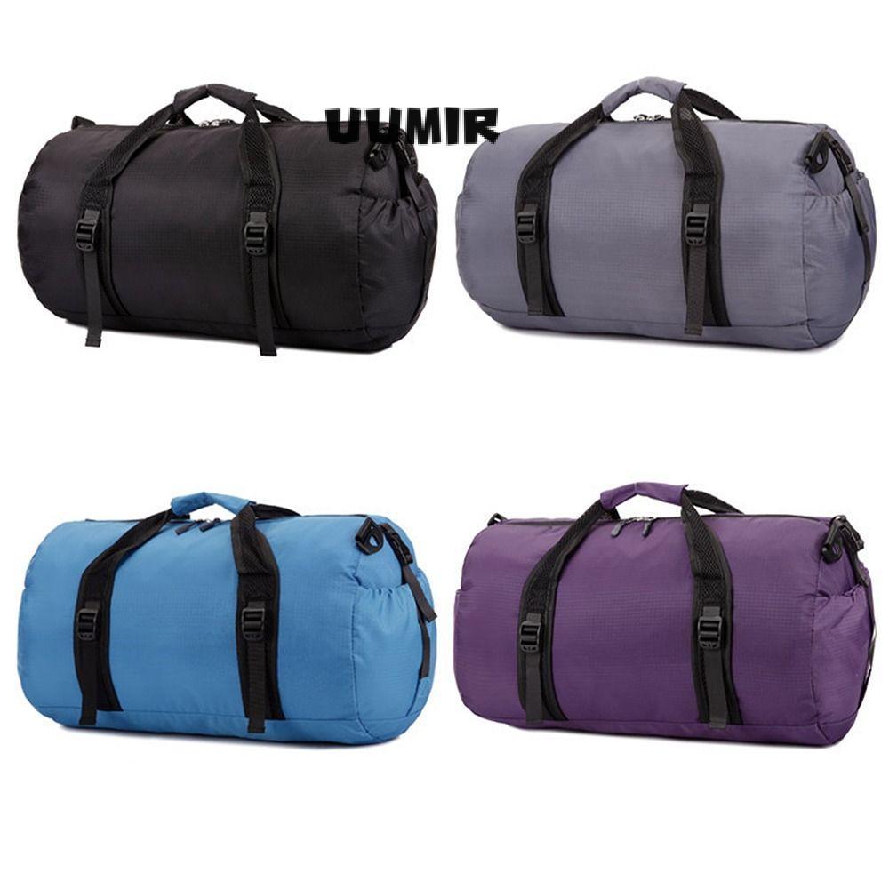UUMIR กระเป๋าเก็บของ, กระเป๋าเดินทางแบบพับได้กันน้ํา, กระเป๋าถือ Tote ความจุขนาดใหญ่แบบพกพาอเนกประสง