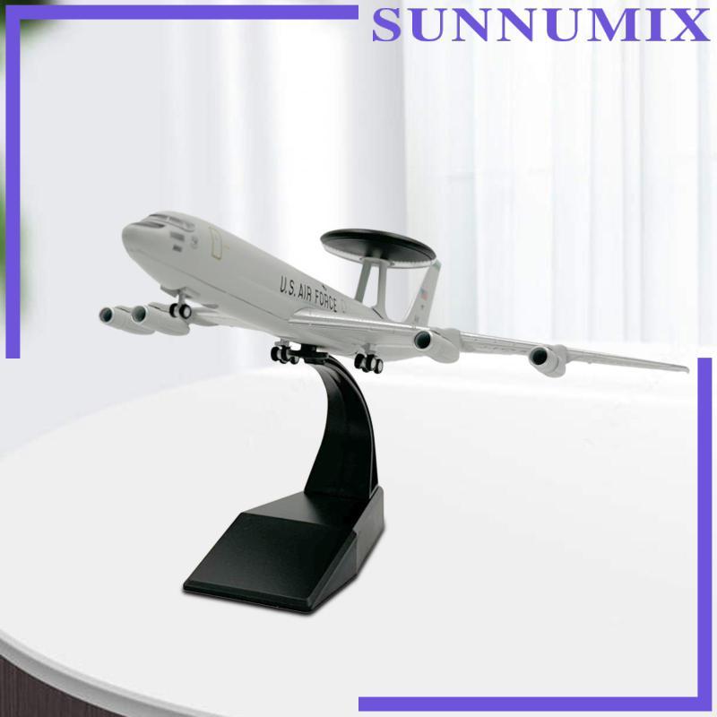 [Sunnimix] 1/200 Scale USA E-3 เครื่องบินDiecastรุ่นเครื่องบินรบพร้อมขาตั้งสําหรับห้องนอนห้องนั่งเล่
