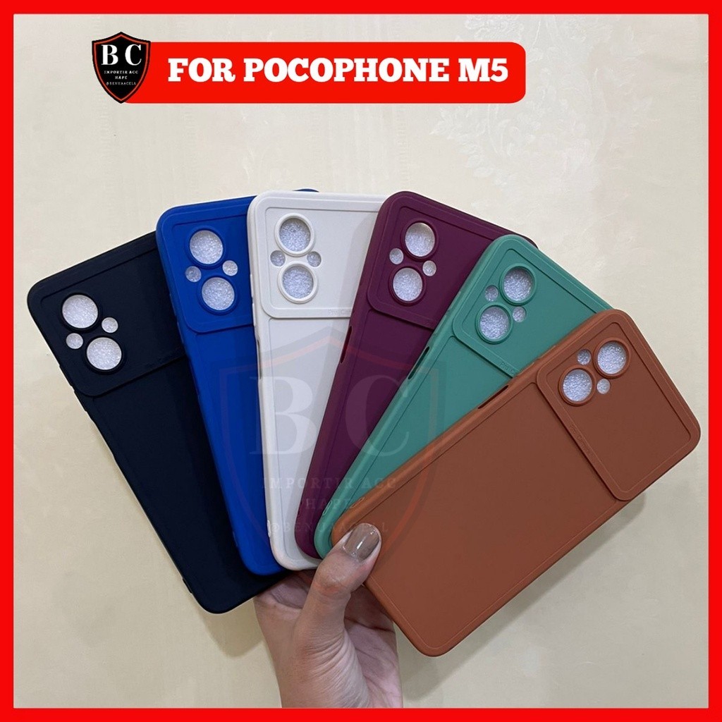 POCOPHONE M5 CASE - SOFTCASE PRO CAMERA XIAOMI POCOPHONE M7 PRO M6 M6 PRO M5 POCO M5S - BC88