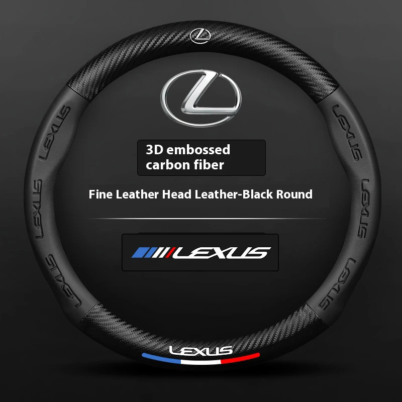 รถคาร์บอนไฟเบอร์พวงมาลัยสําหรับ Lexus F Sport ES200 ES260 ES300 RX300 LS500h GS300 IS300 CT200h NX30