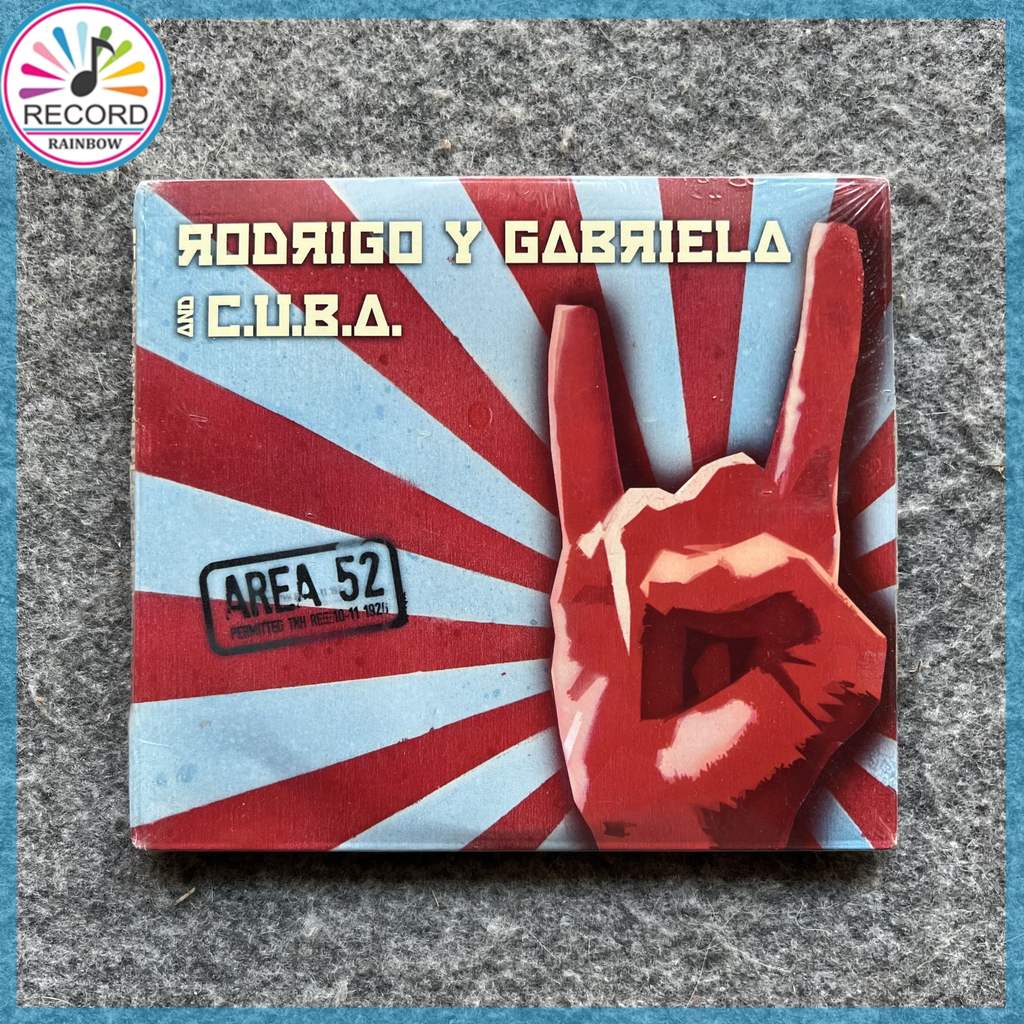Rodrigo Y Gabriela And C.U.B.A. Area 52 Original CD Album [Sealed] Brand New 1Z02995 -TH2