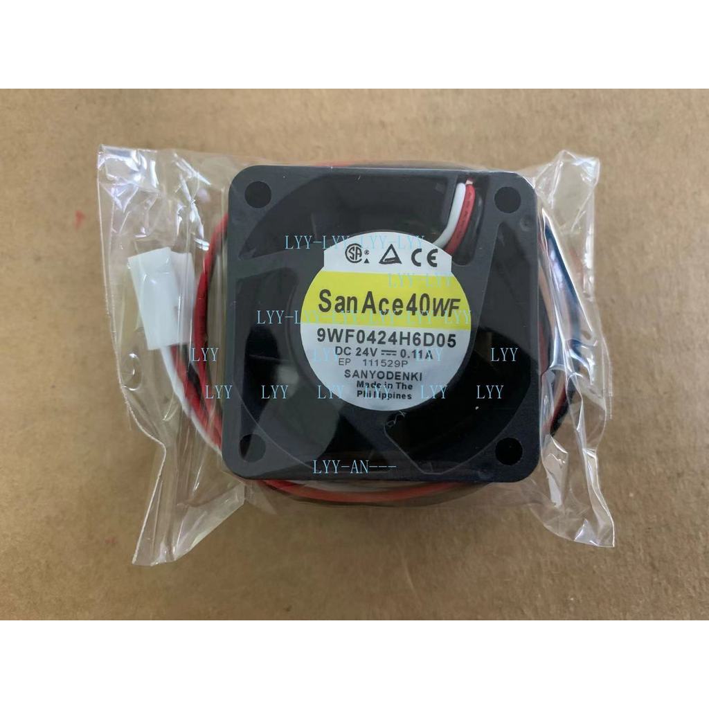 สําหรับ 9WF0424H6D05 24V 0.11A San Ace 40WF 4 ซม.ไดรฟ์พัดลมระบายความร้อน C3 อินเทอร์เฟซ