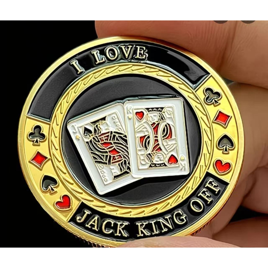 2026 Texas Holdem Lucky Coin Card Shuffler (รายการสะสม)