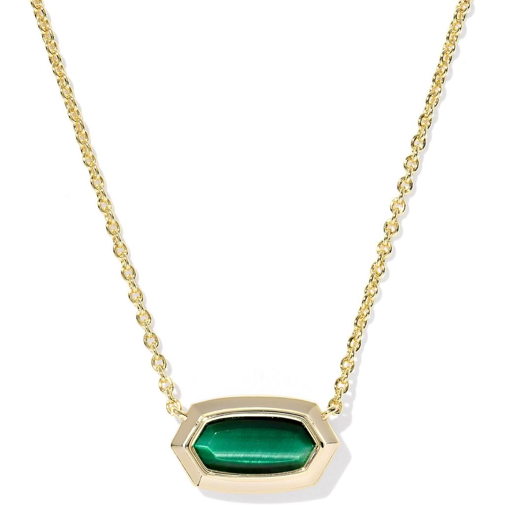 Kendra Scott Elisa Bezel สร้อยคอจี้สั้น