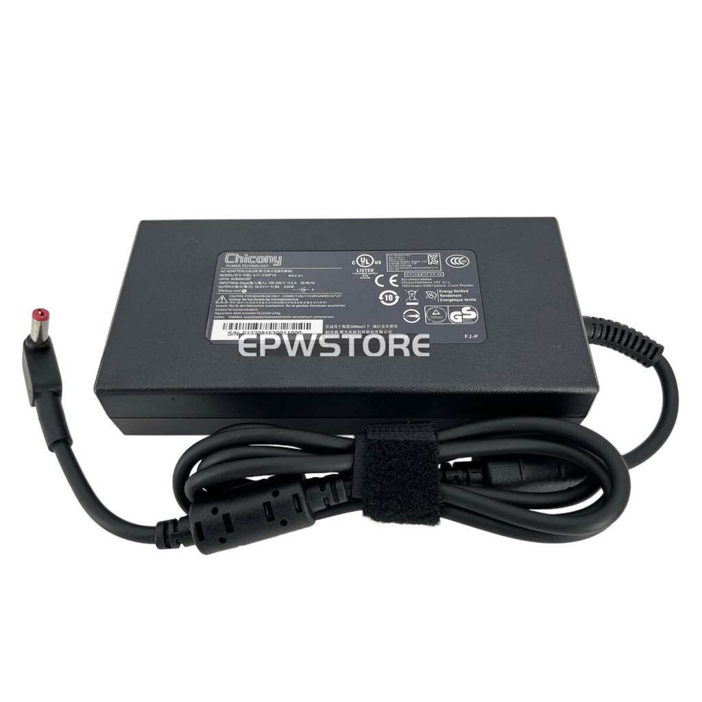 19.5V 11.8A 230W AC Adapter Charger สําหรับ Acer Nitro 18 AI AN18-61 AN18-61-R0VD