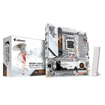 GIGABYTE B850M AORUS ELITE WIFI7 ICE-P (B850 AM5 MicroATX) motherBoard Japan Import Original