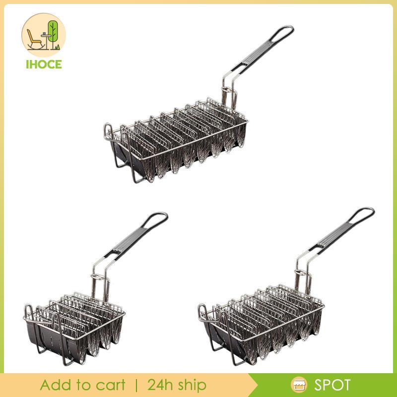 [Ihoce] Taco Basket เครื่องมือในครัวที่วางทอดสแตนเลส Taco Shell Fryer