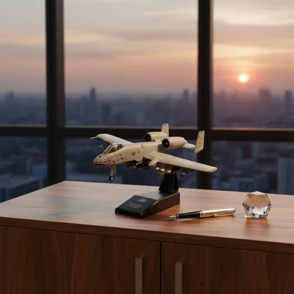 Flying Tigers Edition A-10 Thunderbolt รุ่น Fade-Resistant Paint A-10 Warthog รุ่นรายละเอียดสูงสําหร