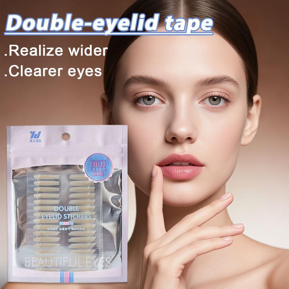Double Eyelid Tape Lace Seamless Natural Matte เครื่องมือแต่งหน้าติดทนนานสําหรับเปลือกตาเดี่ยว J1z0