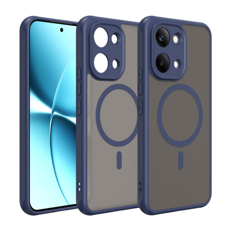 Skin Friendly Matte โปร่งแสงแม่เหล็กเคสโทรศัพท์สําหรับ Xiaomi Poco X8 Pro Max X8 Pro M8 17 Ultra 17 