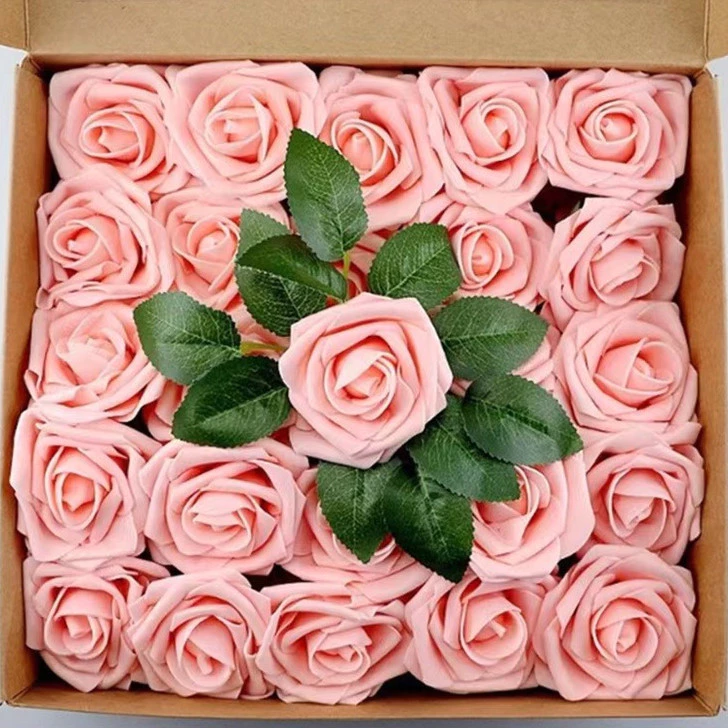 10pcs/set 🌹 ช่อดอกกุหลาบวาเลนไทน์ประดิษฐ์ สวยงามโรแมนติก เป็นของขวัญที่ลงตัวสำหรับคู่รัก สินค้าพร้อมส่งเร็วๆ 💝