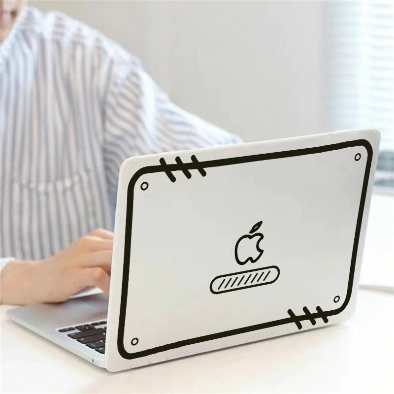 เหมาะสําหรับ Apple macbookpro สองมิติป้องกันกรณี 43 ซม.คอมพิวเตอร์ macbook โน้ตบุ๊ค 2025air ด้านนอก 